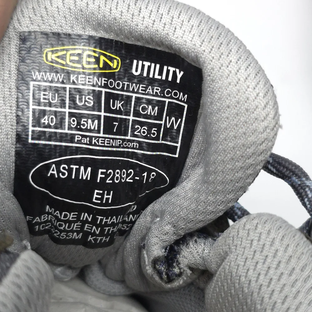 Keen Dark Gray and Black Outdoor Shoes 9.5 - Picture 11 of 11